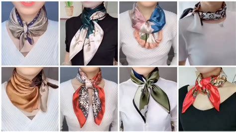 how to tie a scarf around your neck.